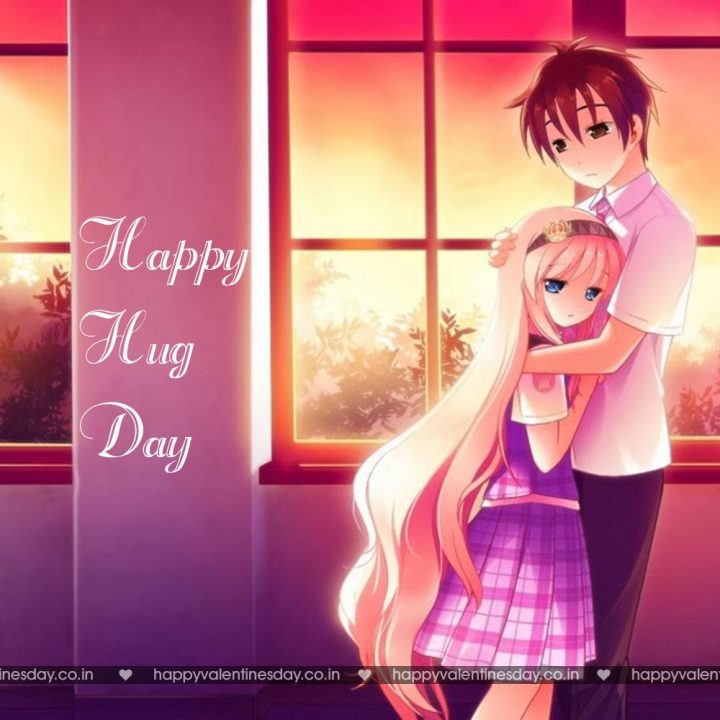 Hug Day – happy valentines card