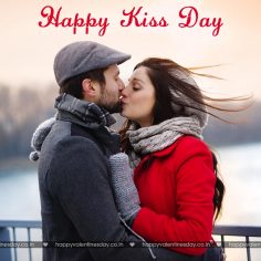 Kiss Day – free thank you cards