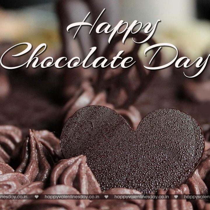 Chocolate Day – happy valentine card