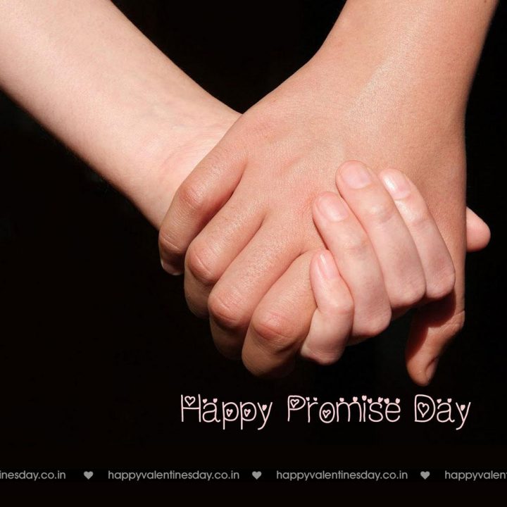 Promise Day – happy valentines day sign