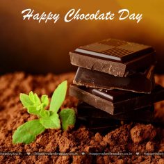 Chocolate Day – happy valentine card