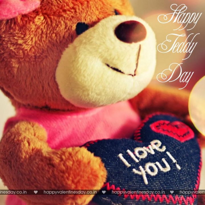 Teddy Day – happy valentines day heart