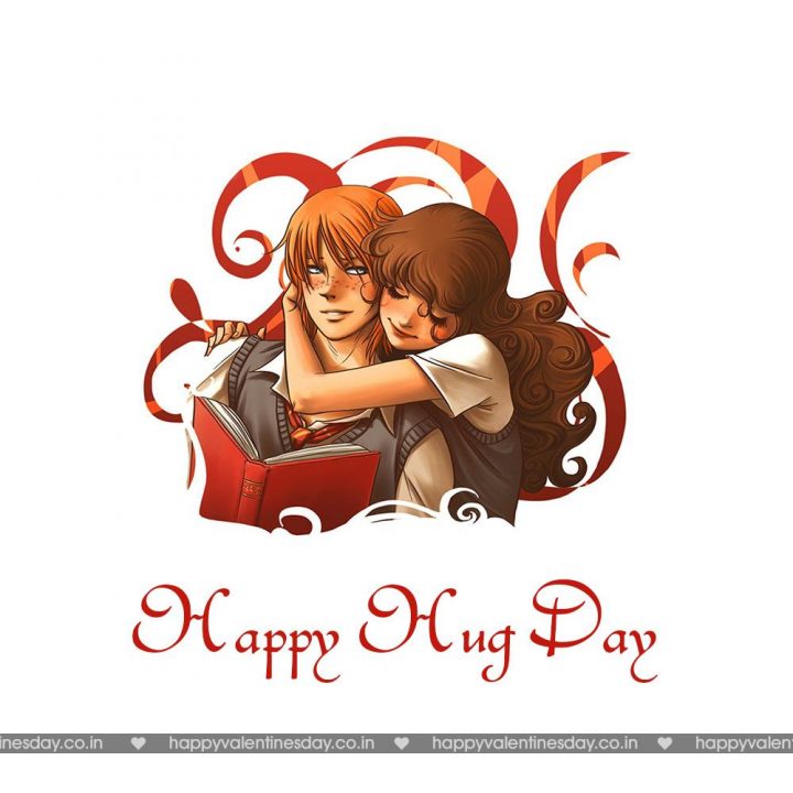 Happy Valentine Hug Day Images, Wallpapers And Pictures | Badhaai.com