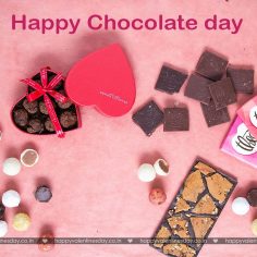 Chocolate Day – happy valentines day sign