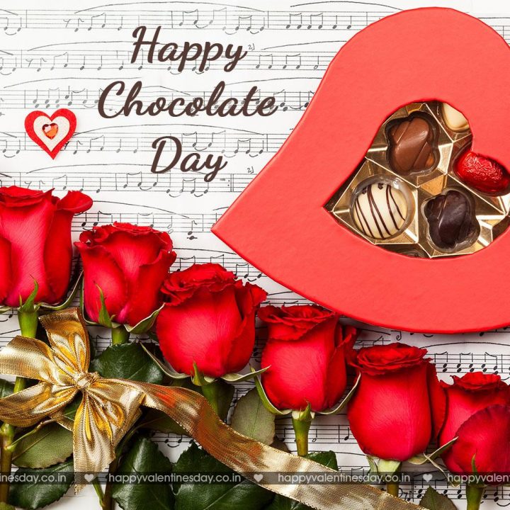 Chocolate Day – happy valentines card