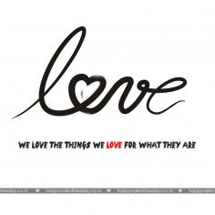 Love Messages – valentines card