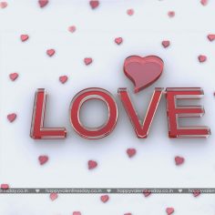 Love Messages – happy valentines day sign